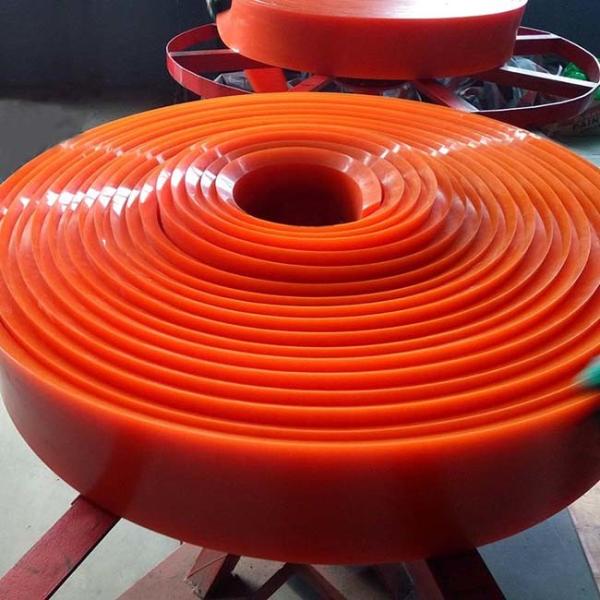 PU Skirt Rubber For Conveyor Dust Seal Polyurethane Skirting