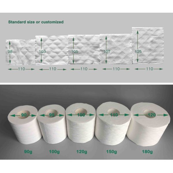 Wholesale Cheap 2 3 4 Ply Toilet Tissue Individual Paper Wrapped Bamboo Toilet Paper