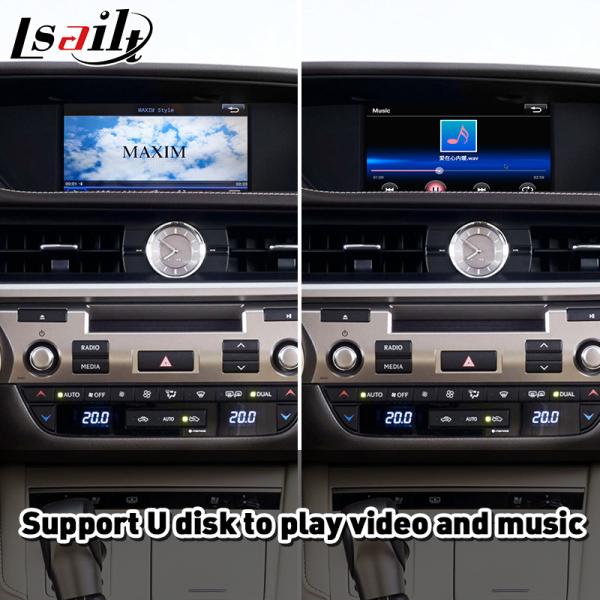 Interface sem fio Android Auto Carplay para 2012-2018 Lexus ES250 ES200 ES350 ES300h ES 250 200 Controle de botão