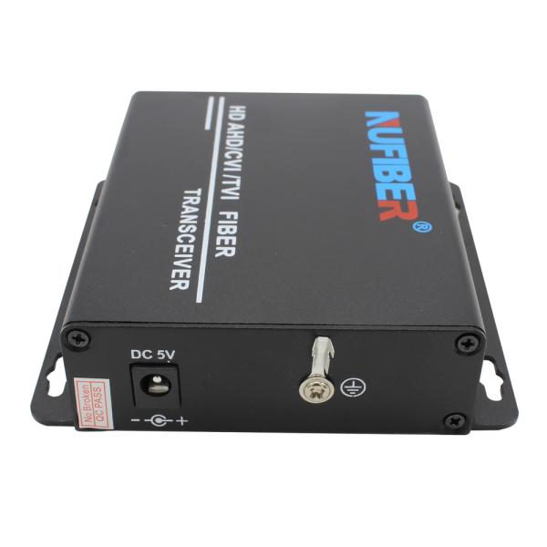 NF-1V1D-T/R-F20-1080P 2MP Digital Fiber Video Converter 1CH 1080P Video RS485 Data Single Fiber Single Mode FC Video Transmitter Receiver for Mine Monitoring