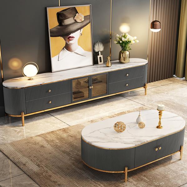 Cabrini Slate Hanging Wall Mounted Tv Cabinet Italian Style