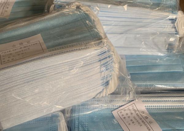 50 Pcs Blue Disposable Face Mask Earloop Mouth Cover Anti Dust Face Mouth Masks