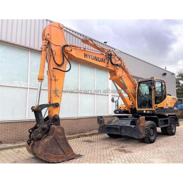 Corée Excavateur Hyundai R210 d'occasion