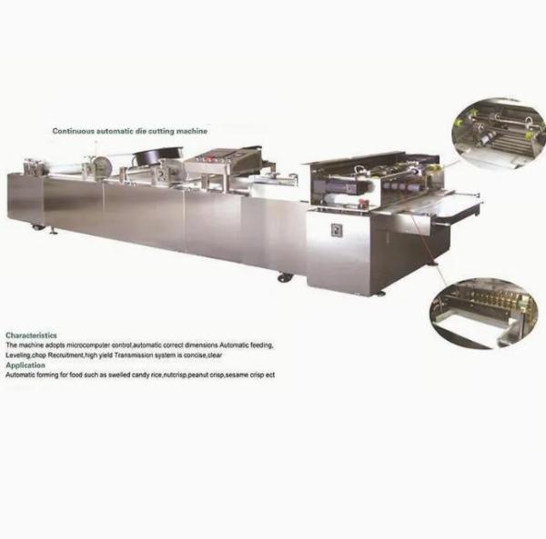 Barra de cacahuete/barra de la barra/del cereal de energía que hace la máquina con forma del cuadrado/del cubo