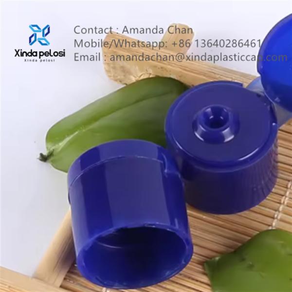 PP гладкая пластиковая крышка бутылки полировка Flip Off Cap для упаковки крема для ухода за кожей