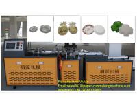 5 toneladas exercem pressão sobre a máquina de fatura de placa de papel volume cúbico/mínimo de 0,8 do cilindro do ar de fluxo