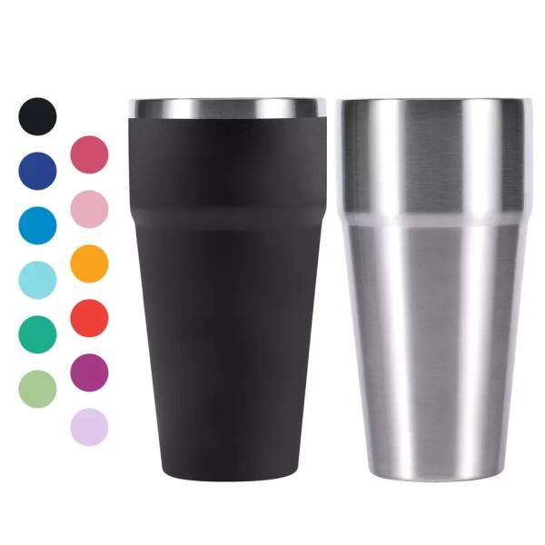 Customized Logo Acceptable Attractive Design Coffee Mugs Stainless Steel Tumbler Cup 16oz