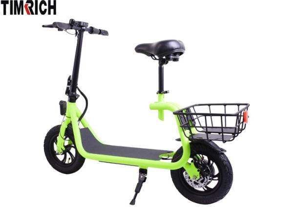 TM-KV-1210  High Strength Alloy Electric Battery Powered Bike With 12 Inches Inflated Rubber Tire