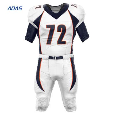 Bulk American Football Training Tops Jersey Shirt Sublimation Anti Shrink