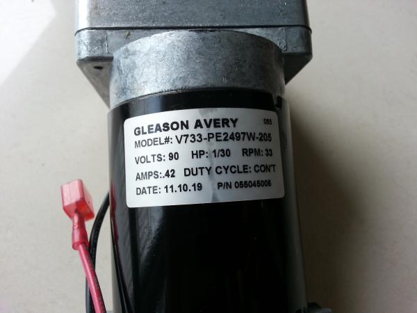 Geared Motor Paper-Tk-Up ,V733-Pe2497w-205 Used For Industrial Plotter Parts Ap310 / Ap320 55045005