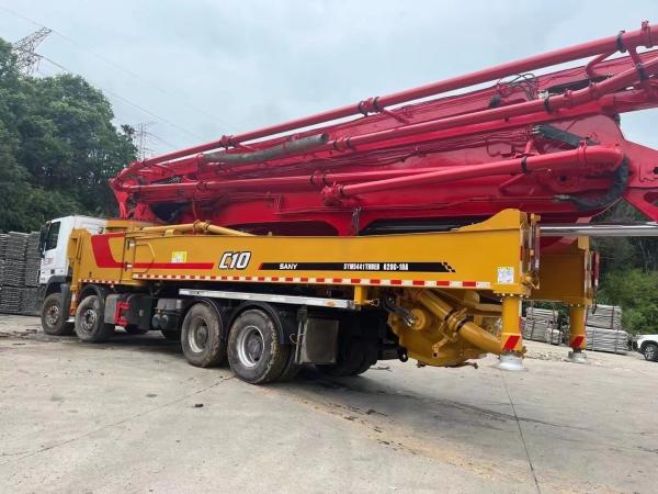 2019 SA Ny 62m Used Concrete Pump Truck for Construction on Mercedes Benz Boom Pump