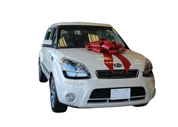Weding car Gift pull Bow ribbon for wedding car , large gift loop bows for ceremony and celebration