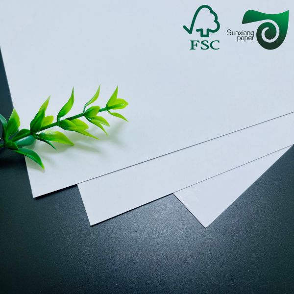 280gsm FSC Certified Blue Core C2S Cardboard Matte Glossy Perfect For Poker Cards Wrapping