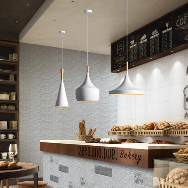 Restaurant Modern Pendant Light Metal Wood Creative Decorative Chandelier