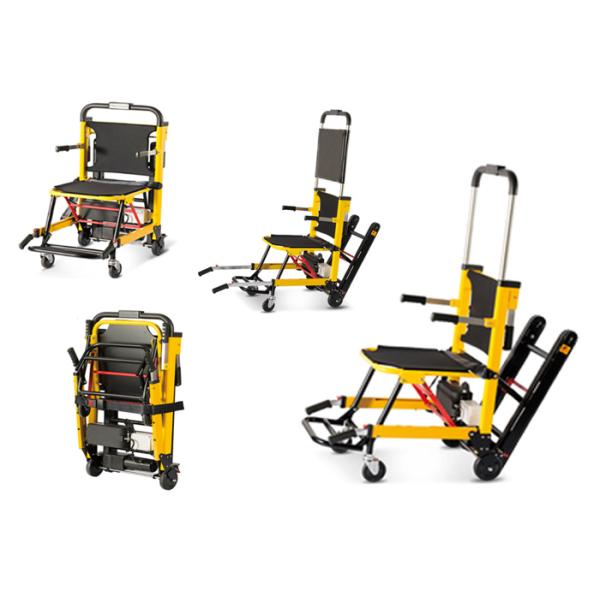 Foldable Electric Stair Climbing Wheelchair For Old People Up And Down Stairs