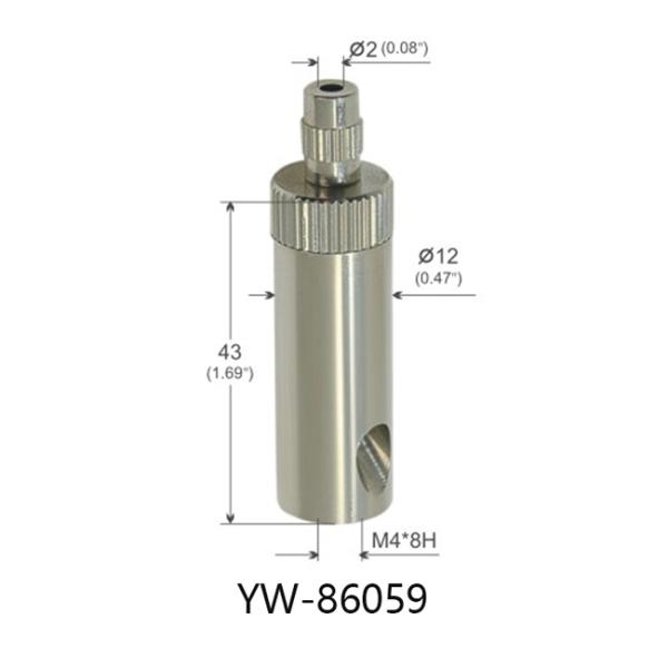 Female Thread M4*8H Nickel Surface Wire Cable Grips Accessories YW86059