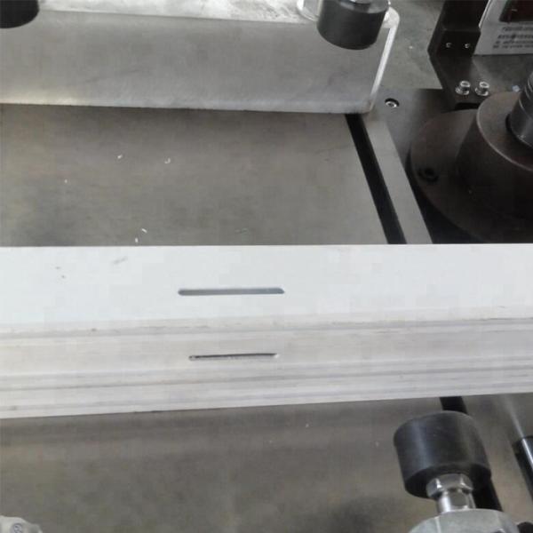 AUTOMATIC PVC MILLING MACHINE WATER SLOT MILLING LENGTH ADJUSTABLE 100MM