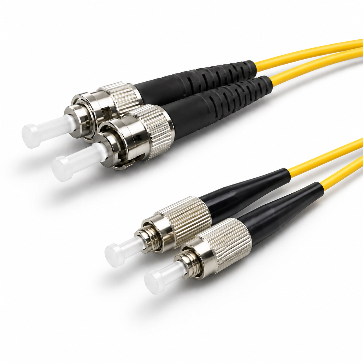 ST FC Dual-Core Dual-Mode Fiber Optic Patch Cord for WLAN LAN Connection Network