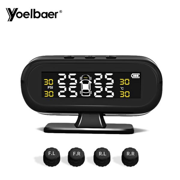 Anti - Theft Tpms Tire Pressure Monitoring System , Car Tyre Pressure Sensor