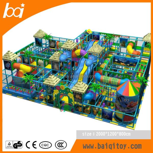Kids Hospital Occasion Commercial Jungle Theme Kids Indoor Play Center with Ball Pool