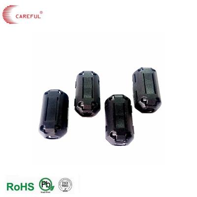 EMI Suppression Corne divisée Rohs ISO9001 Corne de ferrite de câble à haute fréquence