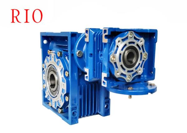 Mechanical NMRV Double Reduction Worm Gear Reducer Wide Reduction Ratio