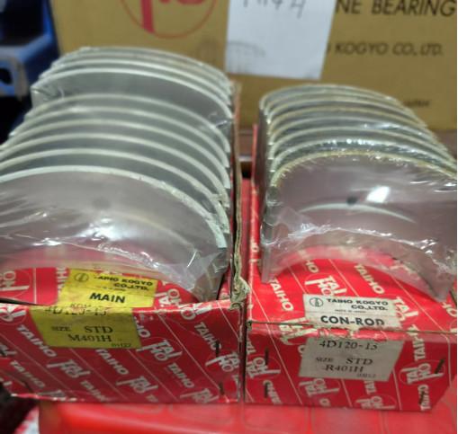KOMATSU 4D130 diameter 130MM piston ring 6114-30-2303 , YDK04011ZZ Engine bearing M401H R401H