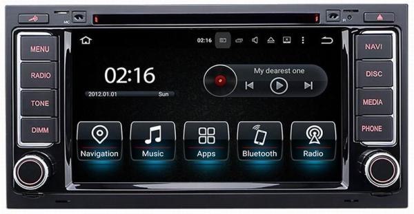 Ouchuangbo car dvd audio radio 2G RAM andrioid 7.1 for Volkswagen Touareg T5 with bluetooth 3G Wifi Rear View Camera