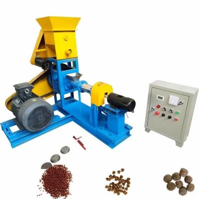 Mini machine flottante d'extrudeuse de granulés d'alimentation pour poissons 15kw
