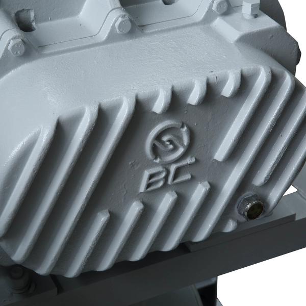 Iron Custom Three Lobe Roots Blower 10-80kpa Discharge Differential Pressure