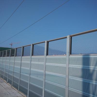 Rodoviária Ferroviária PC Painel de barreira acústica de ruído vedação de barreira acústica