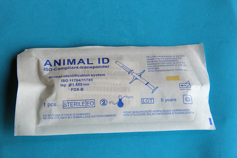 ICAR Certificated FOFIA RFID 134.2kHz Animal Microchip FDX/EM4305 Chip IP67 Waterproof for Pet Injection Plastic
