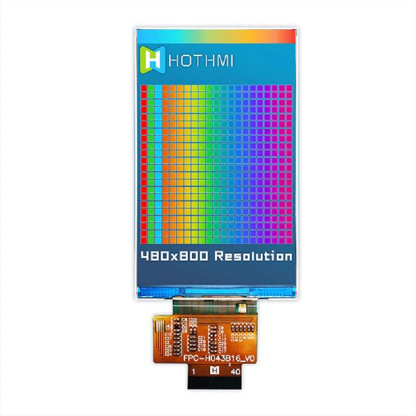 4.3 IPS TFT LCD | 480x800 MCU display | NT35510