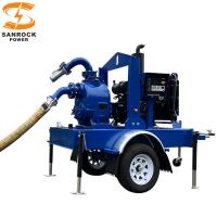 Pompes à eau diesel de 6 pouces en fonte Pompes à boues à haute pression 57HP-148HP