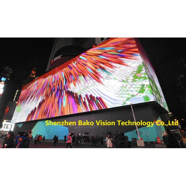 P4.81 P6 P8 P10 Waterproof Outdoor LED Advertising Panels LED Tvs Wall for Fixed Advertising and Billboard
