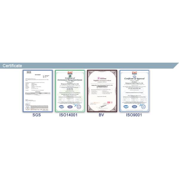 Pile height 4mm 650g/sqm 50x50cm Square Tile Office Carpet in Modern Design 100% Nylon