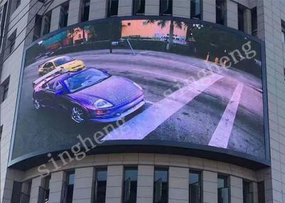 SMD P6 Full Color Outdoor LED Advertising Screens Better Surface Evenness
