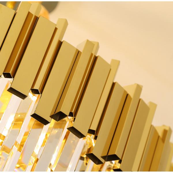 Блеск CCC ISO9001 Кристл люстры потолка круга комнаты прожития оформления свадьбы