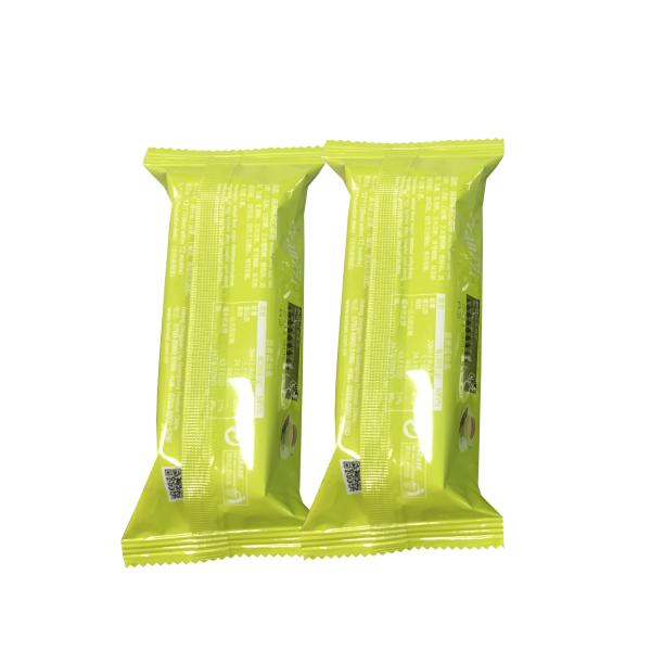 customize plastic package bag with back sealed protein bar pouch for nutrition bar energy bar