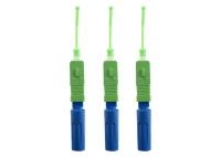 Connecteur rapide optique de fibre de Sc RPA 0.3dB FTTX SiO2