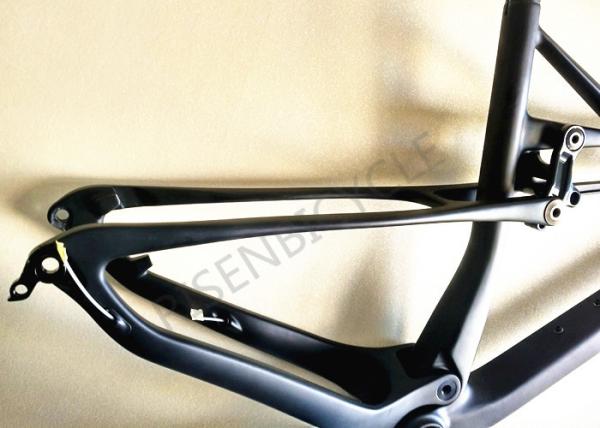 27.5er Boost XC Full Suspension Carbon Bike Frame 110mm Viagem 148x12 abandono Montanha Mtb