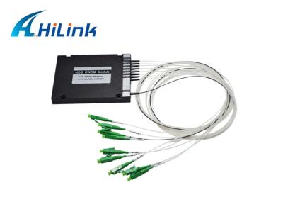 Caixa módulos de DWDM Mux Demux de 100Ghz 1 x 8 do ABS com o conector do LC/APC