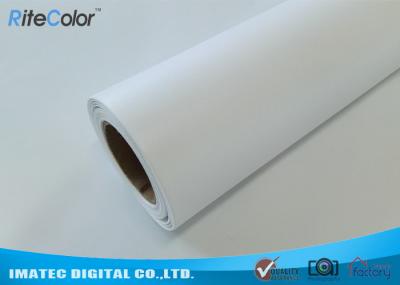 Rolo solvente da lona da impressão de Eco do Inkjet, poliéster 24 lustroso - 60 Textured a tela impressa da lona