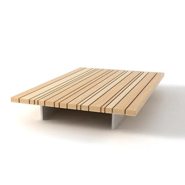 Teak Wood Outdoor Couch Outdoor Furniture For Sitting / Leisure / Sleep