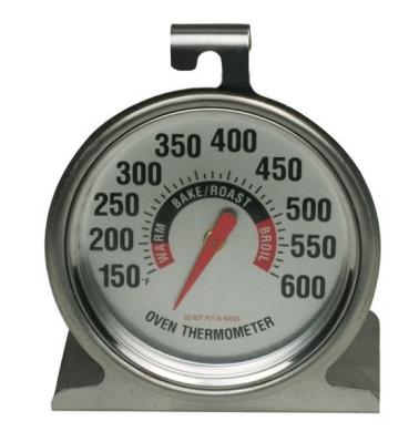 Tipo Oven Cooking Thermometer Temperature Gauge bimetálico 50F do suporte - escala de medição 500F