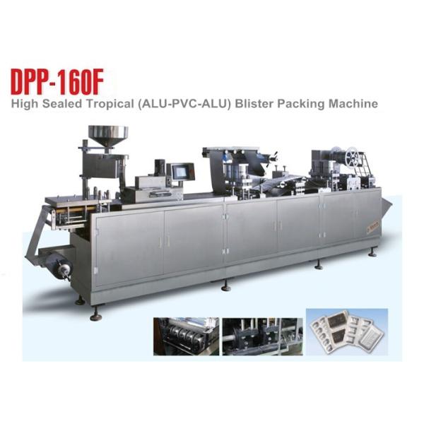 Aluminum Plastic Blister Line Pharmaceutical Packaging Machine CE Certificated