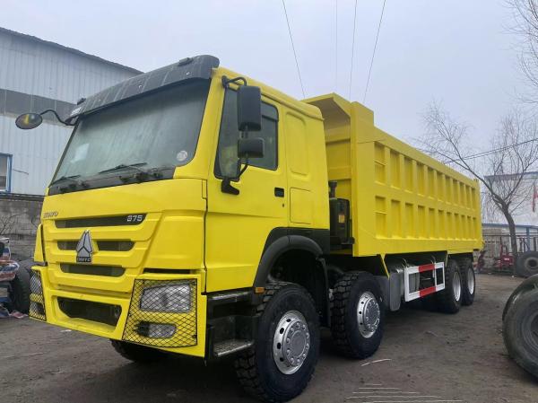 tractor head howo 8x4 dump truck Sinotruck Howo tipper  dump truck dual circuit luxury volvo