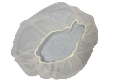 Nylon Hair Mesh Disposable Head Cap Non Absorbent Good Looking With Detailed Holes