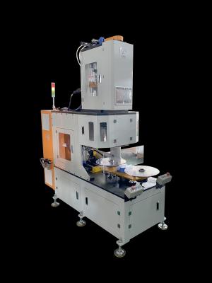 Vertical White Automatic Winding Machine for Pump Motor / Induction Motor Stator Production