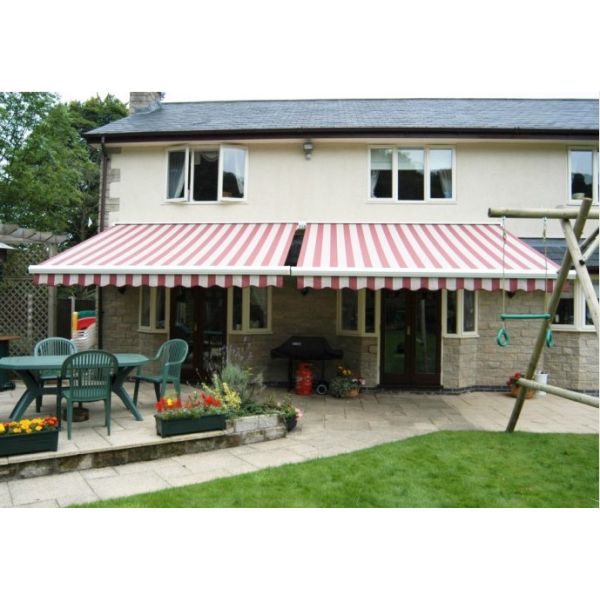 Customized Outdoor Sun Shade Aluminum Awning Half Cassette Canopy Retractable Arm Awning